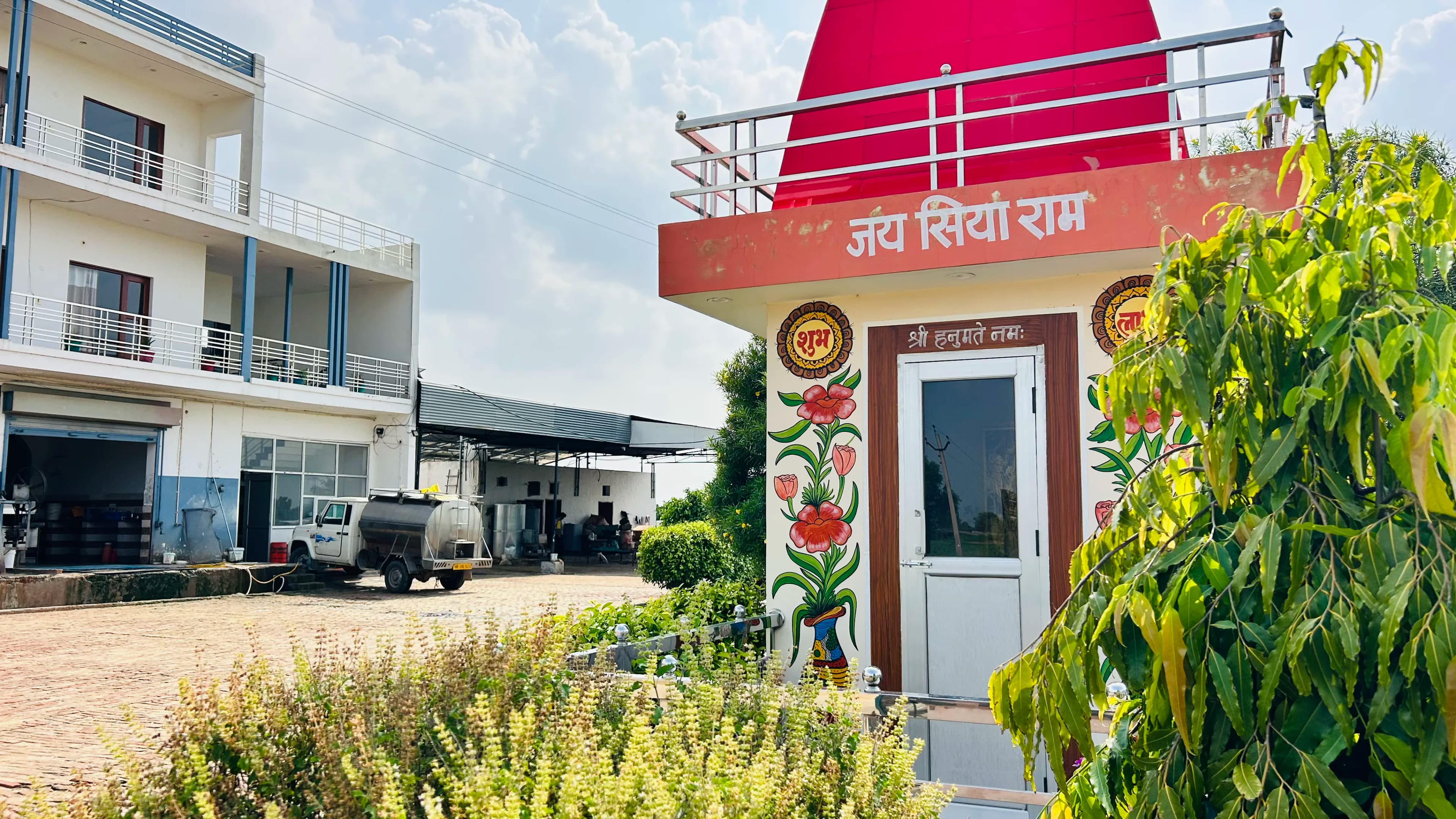 Shree Hanumate Temple at Plant Campus